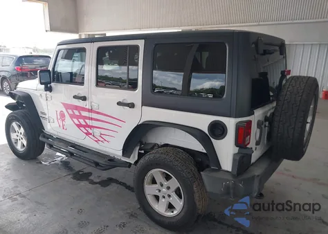 2016 Jeep Wrangler Unlimited Sport from USA, damaged, VIN 1C4HJWDG2GL300951